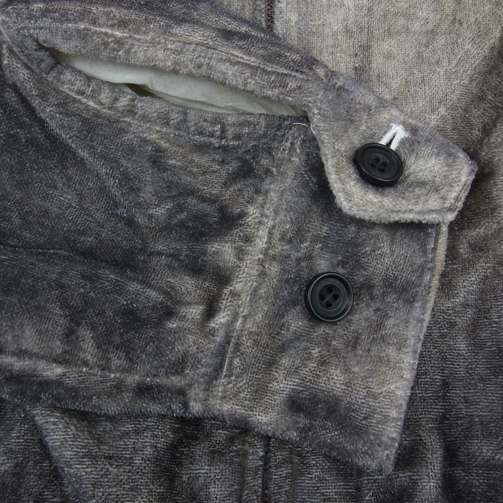 ヨーク 23SS YK23SS0450B-WM 吾亦紅 ワレモコウ GARDEN ガーデン 別注 LOOSED ZIP BLOUSON ルーズ ジップ ブルゾン グレー系 2【新古品】【未使用】【中古】