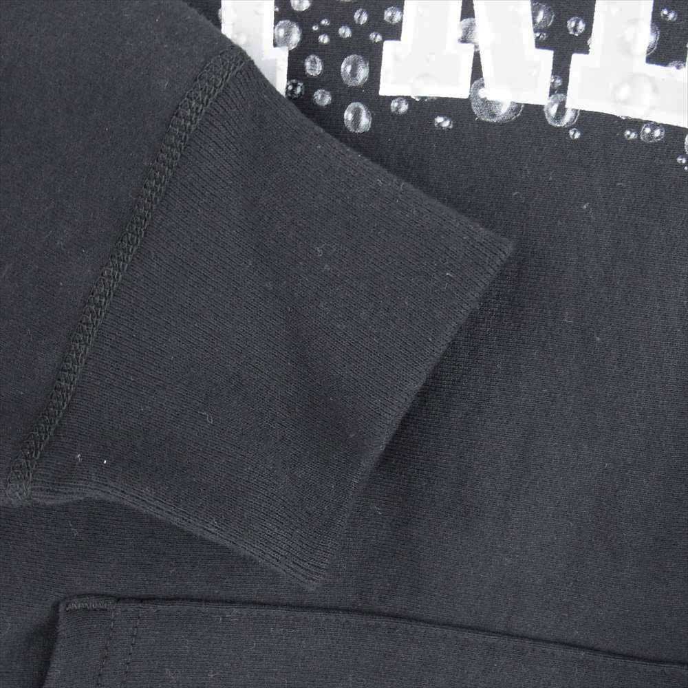 Supreme シュプリーム 18AW Water Arc Hooded Sweatshirt ウォーター アーチロゴ フーディ パーカー ブラック系 M【中古】