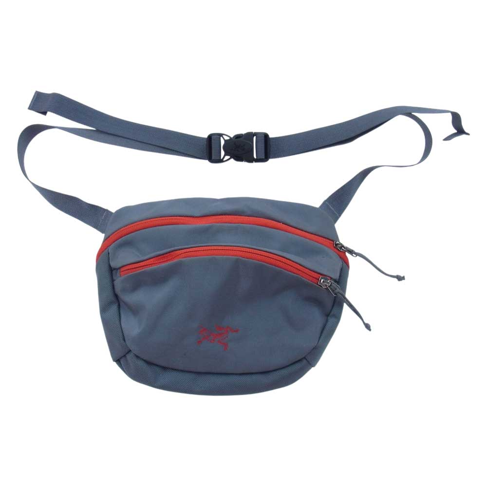 ARC'TERYX アークテリクス 7364-55732 MAKA2 マカ2 ショルダーバッグ サコッシュ グレー系 レッド系【中古】