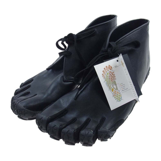 TAKAHIRO MIYASHITA The SoloIst. タカヒロミヤシタザソロイスト S22MCK1 × Suicoke スイコック NIN-CHUKKA SOL 五つ指 足袋 チャッカ シューズ ブラック系 28cm【新古品】【未使用】【中古】