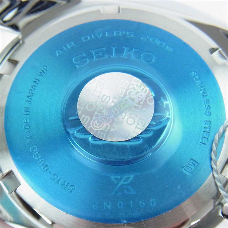 SEIKO セイコー SBDC033 PROSPEX プロスペックス ダイバースキューバ 自動巻 腕時計 ウォッチ シルバー系【極上美品】【中古】