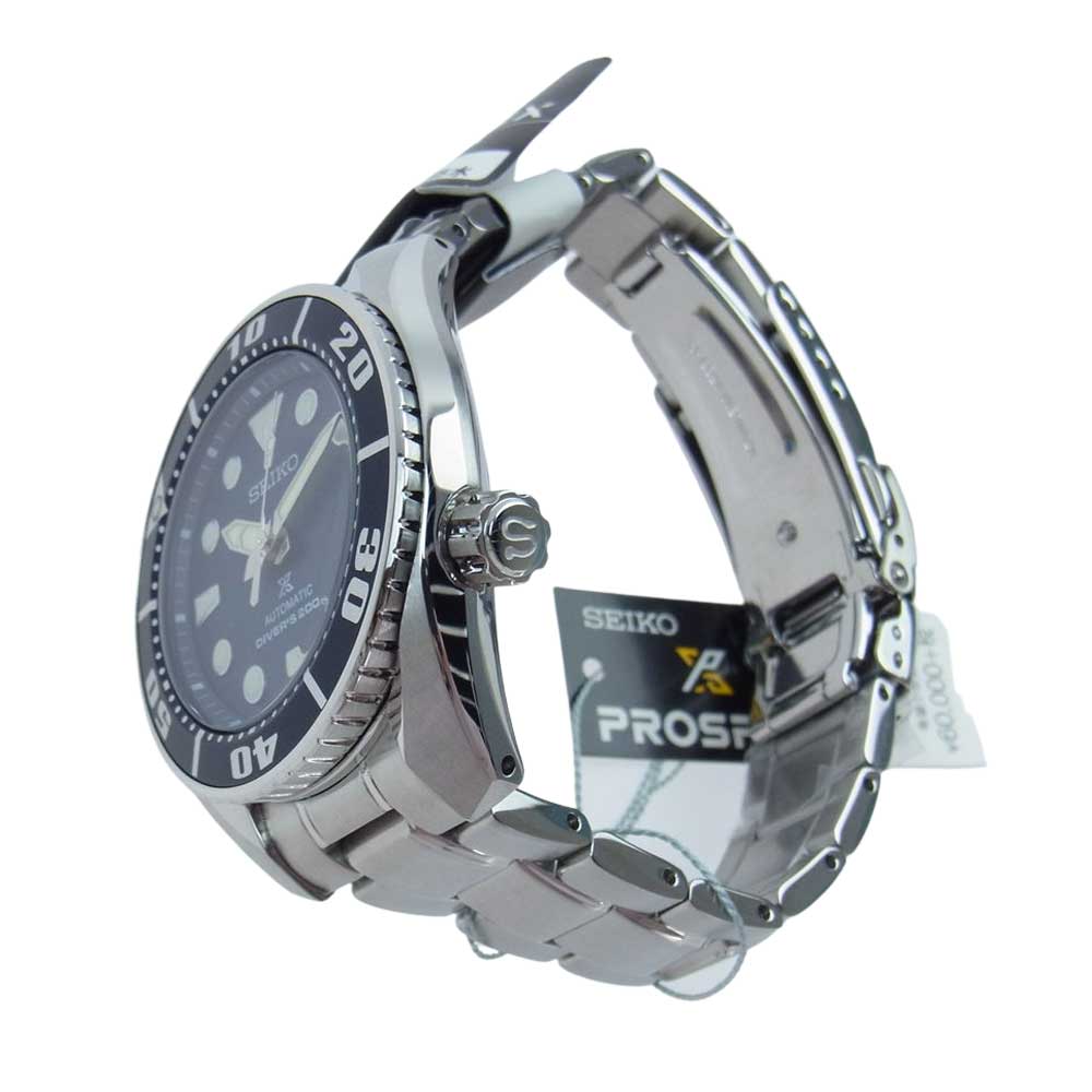 SEIKO セイコー SBDC033 PROSPEX プロスペックス ダイバースキューバ 自動巻 腕時計 ウォッチ シルバー系【極上美品】【中古】