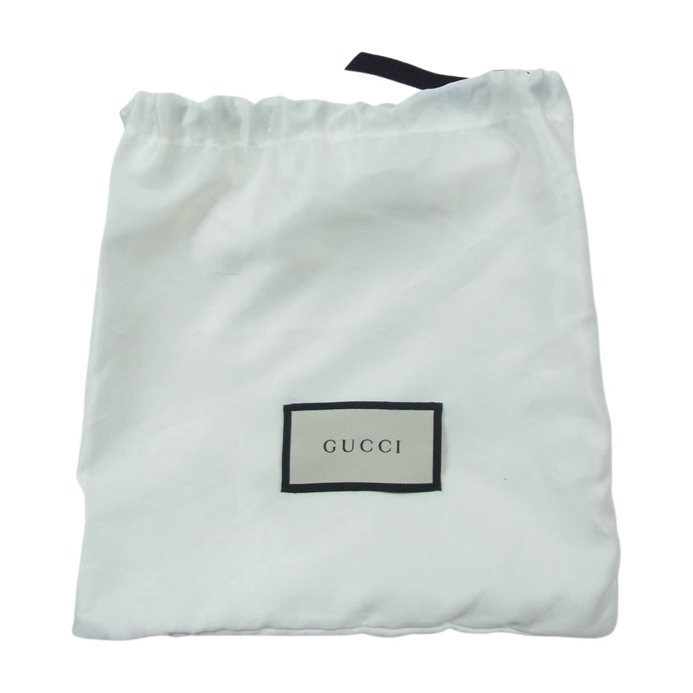 GUCCI グッチ 450000 CA02G ダブルG バイカラー レザーベルト G刻印有 アウトレット ブラック系 95・38【美品】【中古】
