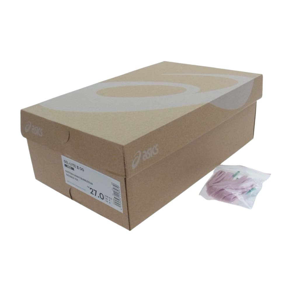 asics アシックス 1201A832-701 GEL-LYTE III OG COTTON CANDY BUBBLEGUM ゲルライト スリーオージー ローカット スニーカー マルチカラー系 27.0cm【新古品】【未使用】【中古】