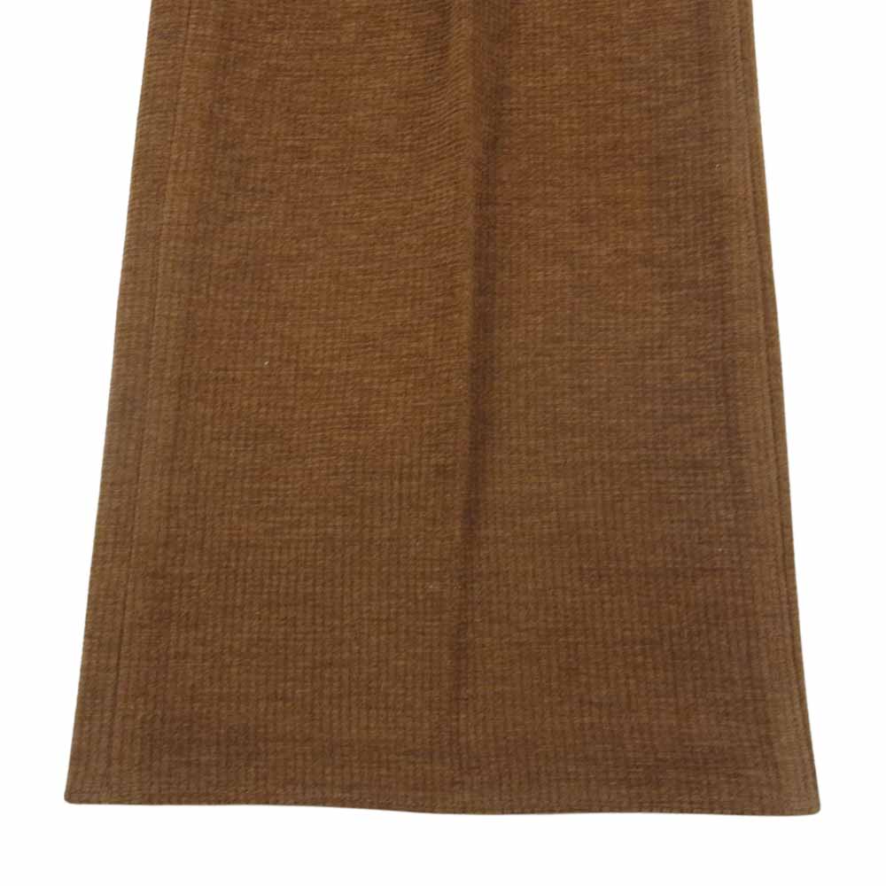 AURALEE オーラリー 22AW A22AP02MM WOOL COTTON MOLE PANTS ウール コットン モール パンツ ブラウン系【中古】