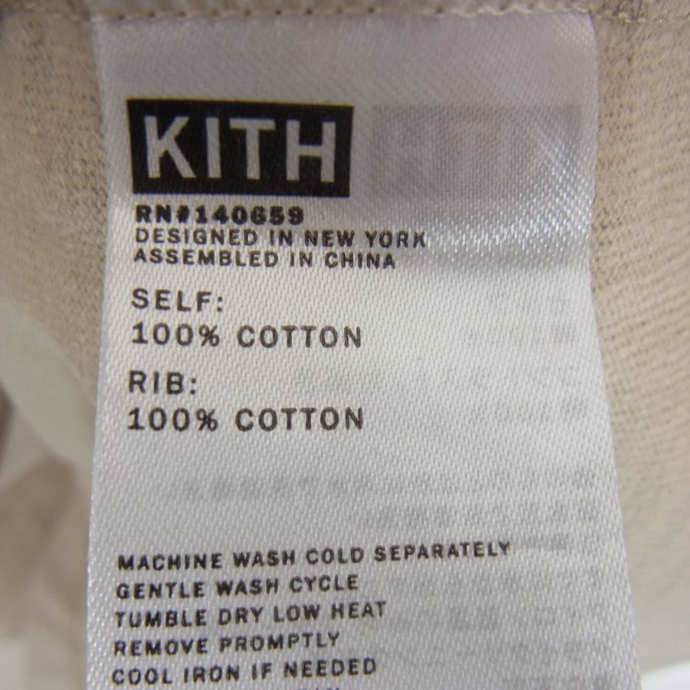 キス ボックスロゴ Tシャツ ベージュ系 M【中古】