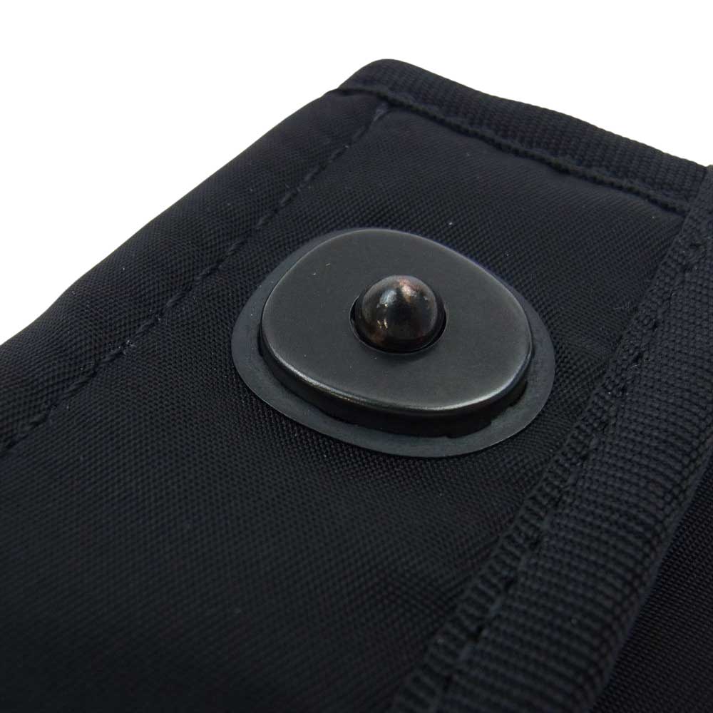 PORTER ポーター 17AW 172YSPTD-AC01 × WTAPS WALLET NYLON ダブルタップス ウォレット 長財布 ブラック系【中古】