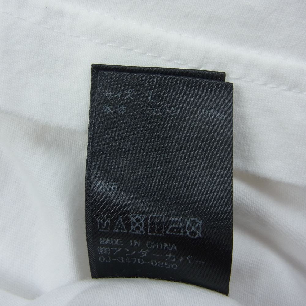 UNDERCOVER アンダーカバー gilapple ギラップル Tシャツ ホワイト系 L【中古】