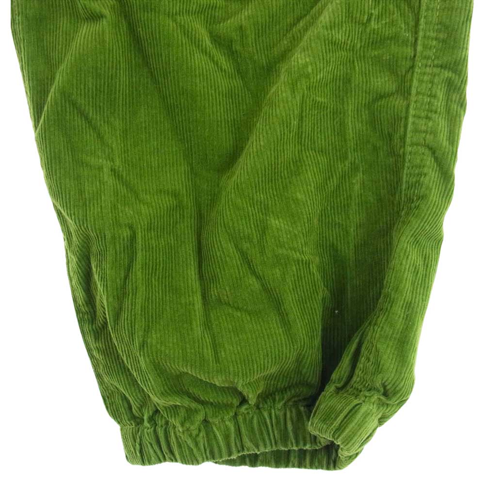 Supreme シュプリーム 19AW Corduroy Skate Pant コーデュロイ スケート イージー ジョガー パンツ グリーン系 M【中古】