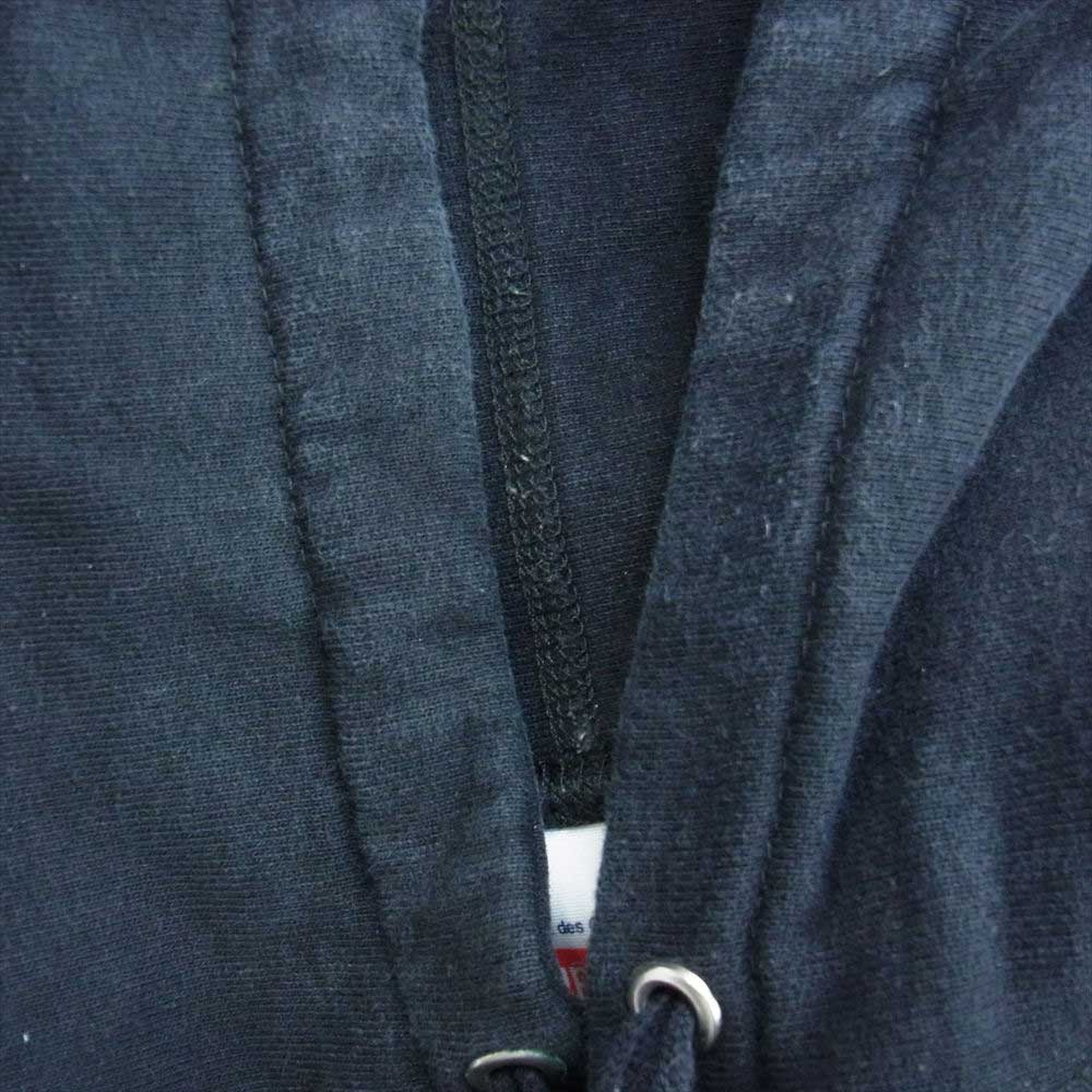 Supreme シュプリーム 17SS Comme des Garcons SHIRT Box Logo Hooded Sweatshirt コムデギャルソン シャツ ボックスロゴ フーデッド スウェット プルオーバー パーカー ブラック系 L【中古】