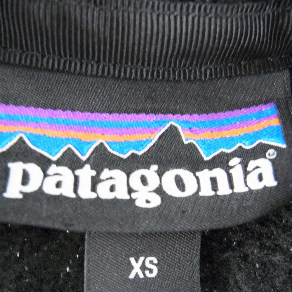 patagonia パタゴニア 16AW 25442 Re-Tool Snap-T リツール スナップT フリース プルオーバー ジャケット ブラック系 XS【中古】