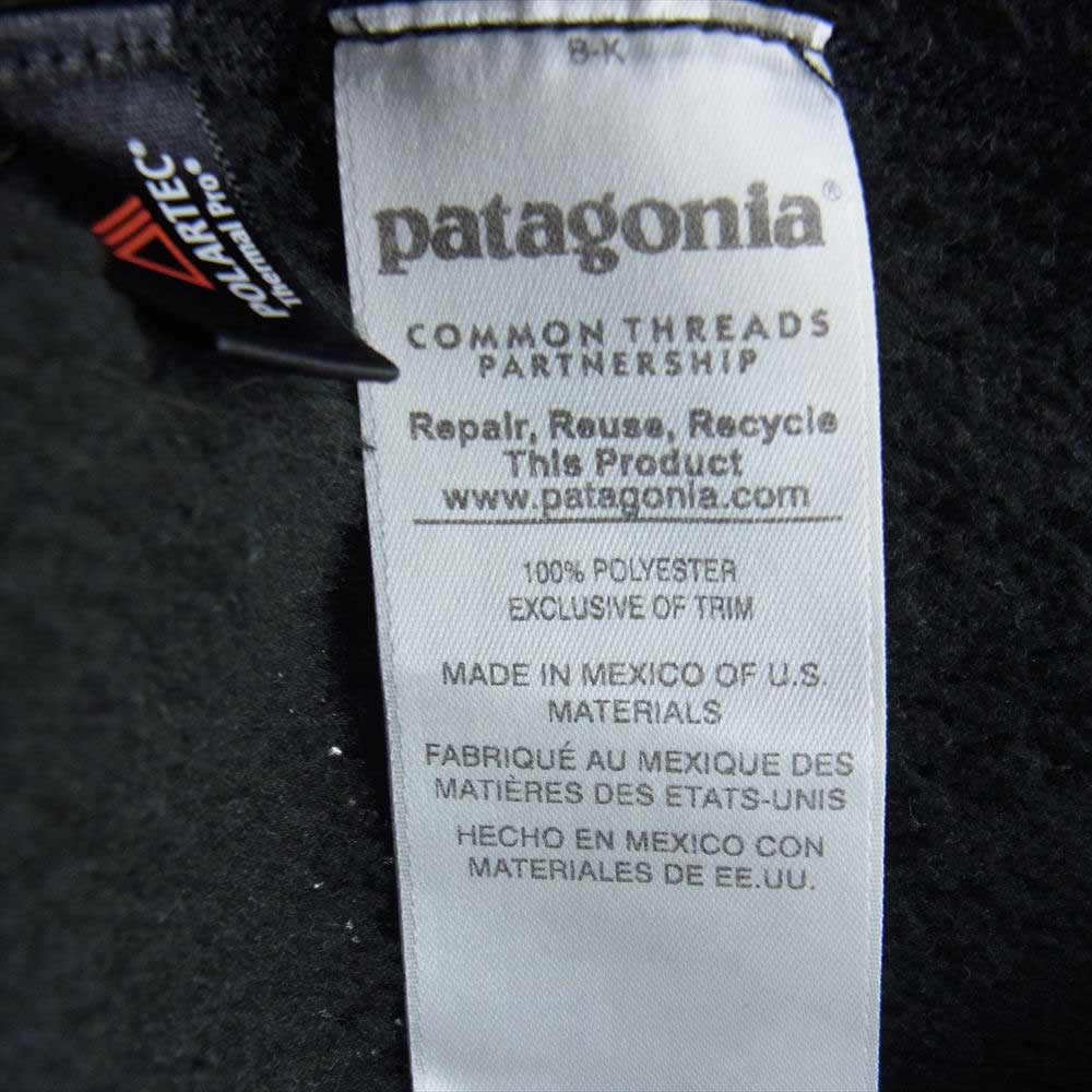 patagonia パタゴニア 16AW 25442 Re-Tool Snap-T リツール スナップT フリース プルオーバー ジャケット ブラック系 XS【中古】