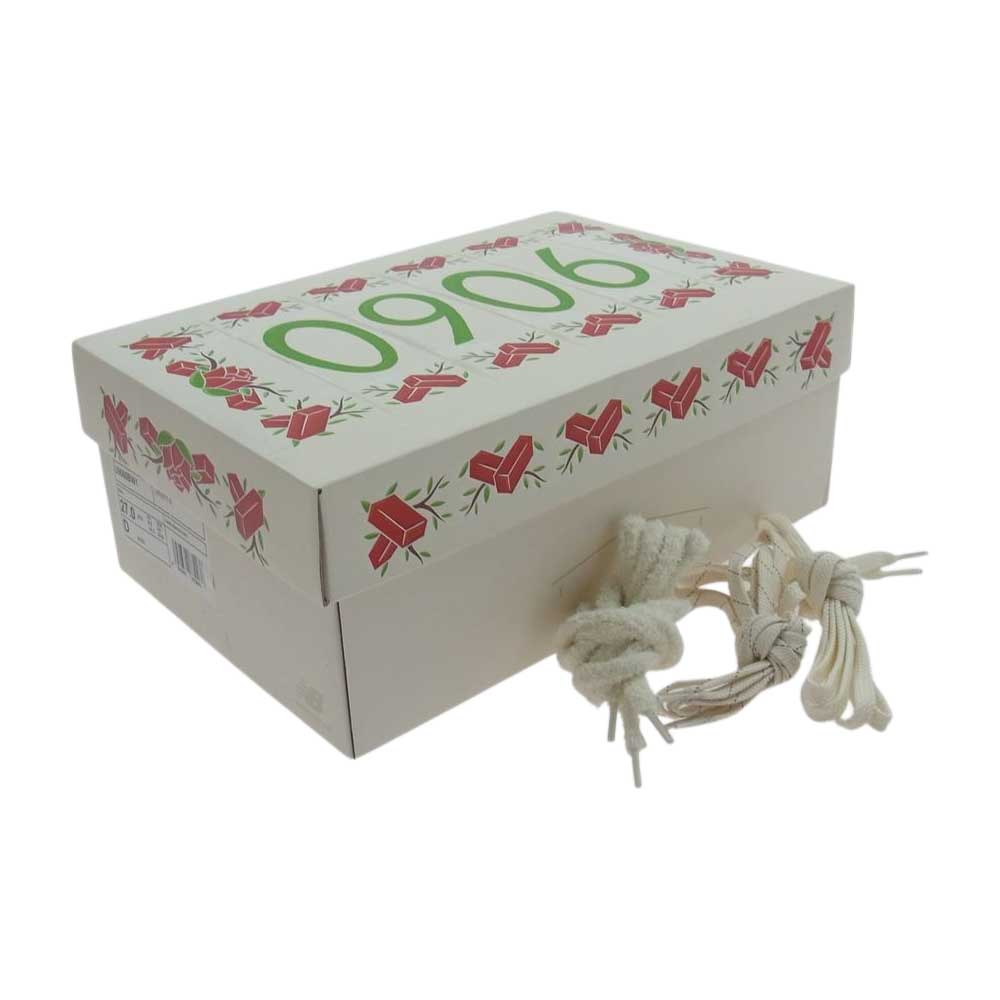 NEW BALANCE ニューバランス U9060BW1 Bricks & Wood Angora ブリックス ウッド 9060 セイル スニーカー オフホワイト系 グレー系 27cm【美品】【中古】