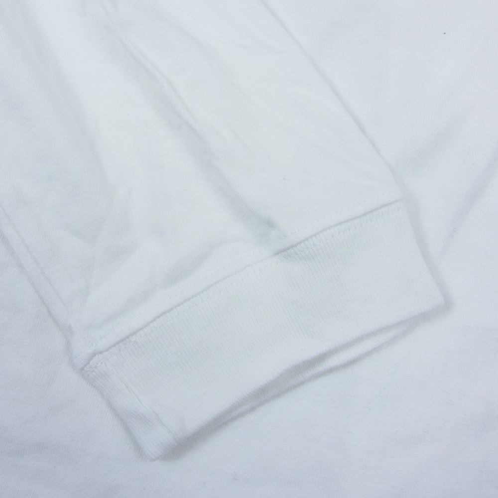 エムアンドエム PRINT L/S T-SHIRT キャラクター バック プリント 長袖 Tシャツ ホワイト系 XL【中古】