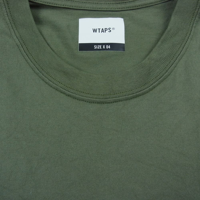 WTAPS ロングTシャツ　オリーブ　Sサイズ