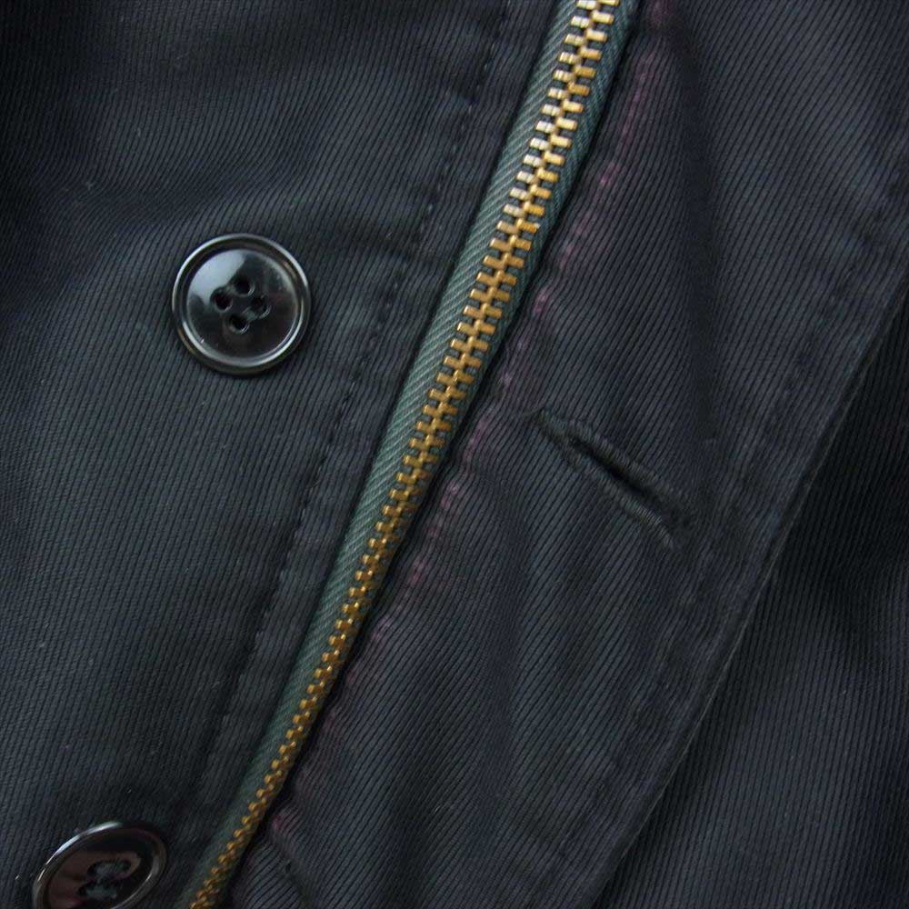 TENDERLOIN テンダーロイン T-1 アルパカボア N-1 デッキ ジャケット ブラック系 XS【中古】