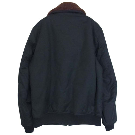 WACKO MARIA ワコマリア 襟ボア付き デッキ ジャケット ブラック系 S【中古】