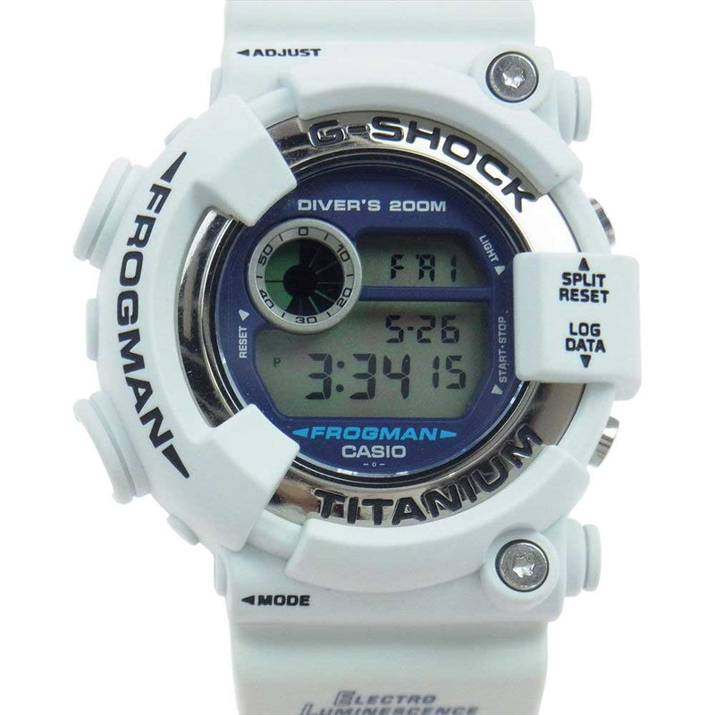 G-SHOCK フロッグマン メンインホワイトグレー - 腕時計(デジタル)