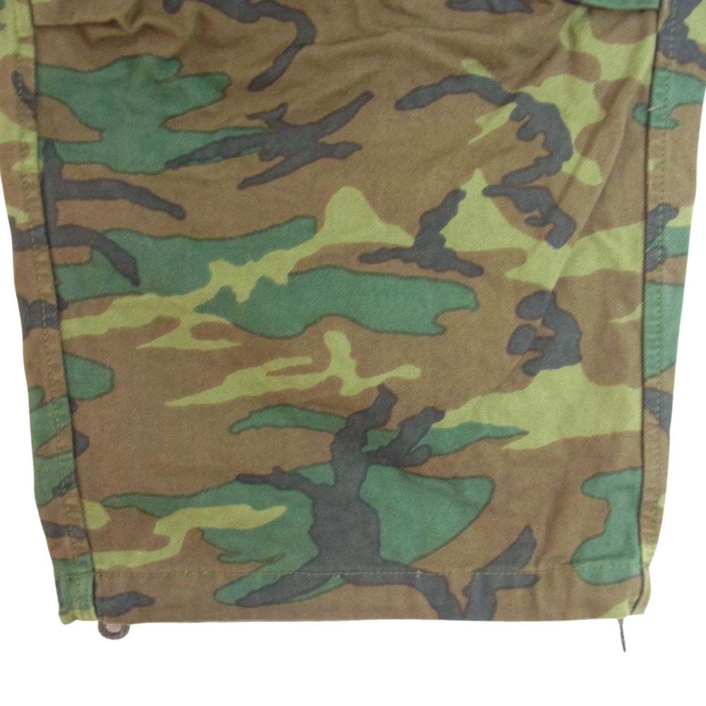 ヘリル 22-030-HL-8040-3 Duck ERDL Camouflage Cargopants ダック カーゴパンツ ウッドランドカモ カーキ系 1【中古】