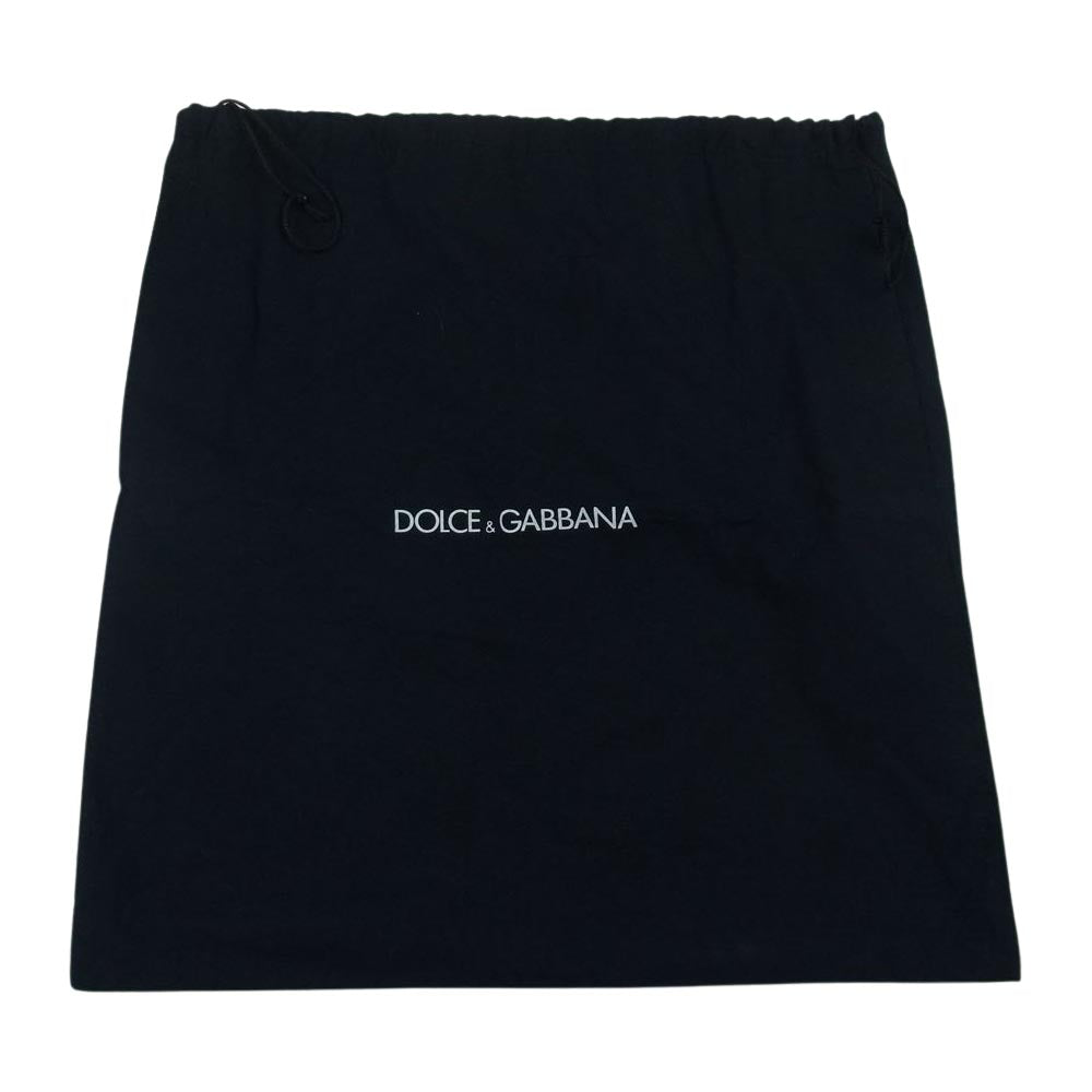 DOLCE&GABBANA ドルチェアンドガッバーナ レザー ウエスト ボディ バッグ ブラック系【中古】