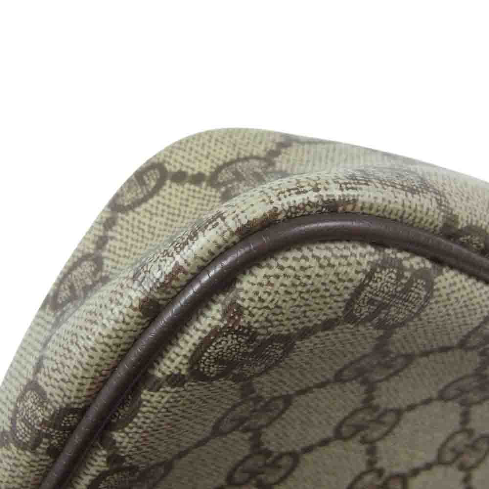 GUCCI グッチ 9702068 オールド GGスプリーム GGプラス ショルダー バッグ ブラウン系【中古】