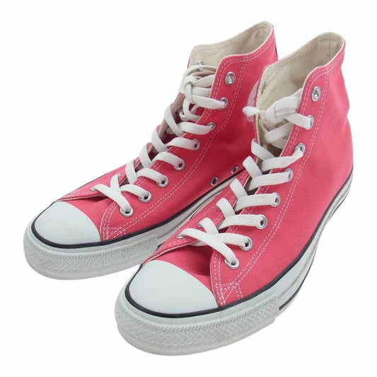 CONVERSE コンバース × AURALEE × BEAUTY&YOUTH オーラリー ALLSTAR HI ハイカット スニーカー ピンク系 28.0cm【美品】【中古】