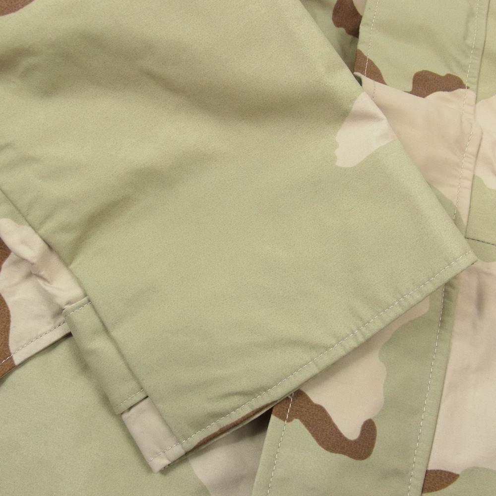 アメリカ軍 8415-01-470-1952 00s ECWCS エクワックス PARKA COLD WEATHER GORE-TEX ゴアテックス コールド ウェザー パーカー ジャケット デザートカモ ベージュ系 M【中古】