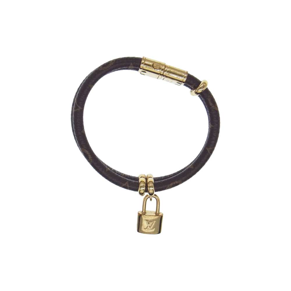 LOUIS VUITTON ルイ・ヴィトン M8109E モノグラム ブラスレ キープ イット トゥワイス カデナ ブレスレット ブラウン系【中古】