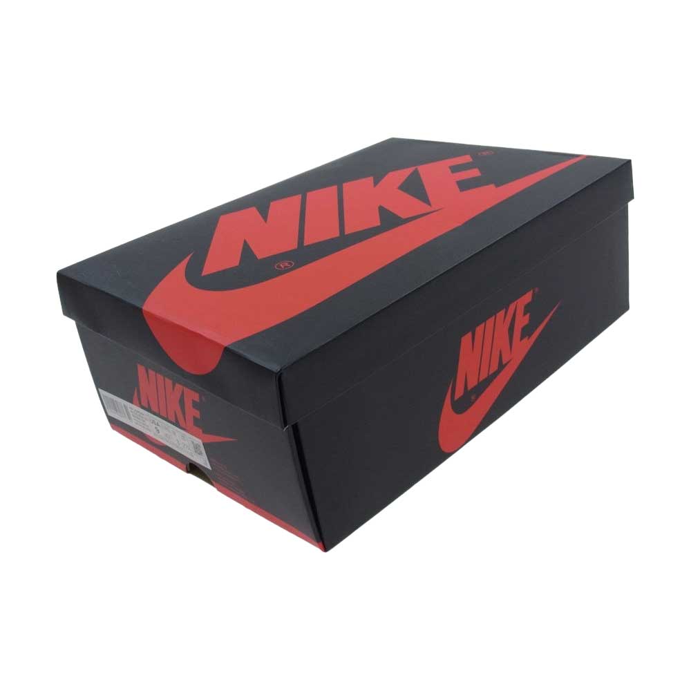 NIKE ナイキ 555088-126 AIR JORDAN 1 HIGH OG LIGHT SMOKE GREY エアジョーダン1 ハイ OG ライト スモークグレー スニーカー レッド系 グレー系 27cm【新古品】【未使用】【中古】