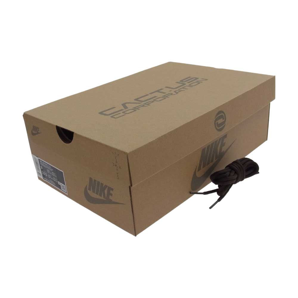 NIKE ナイキ DO9392-200 × Travis Scott トラヴィス・スコット Air Max 1 CACT.US Brown エアマックス1 スニーカー ブラウン系 ベージュ系 27cm【新古品】【未使用】【中古】