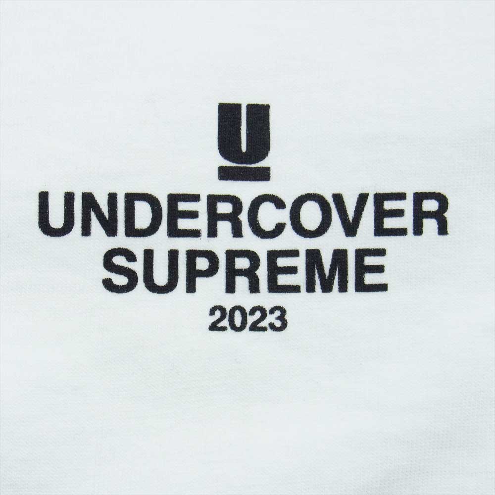 Supreme シュプリーム × UNDER COVER 23SS Undercover Face Tee アンダーカバー フェイス Tシャツ ホワイト ホワイト系 XL【新古品】【未使用】【中古】