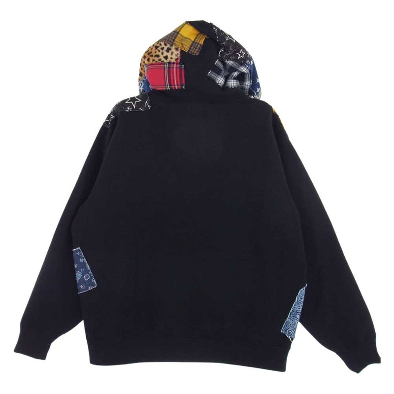Supreme Patchwork Zip Up Hooded Ｌ　新品
