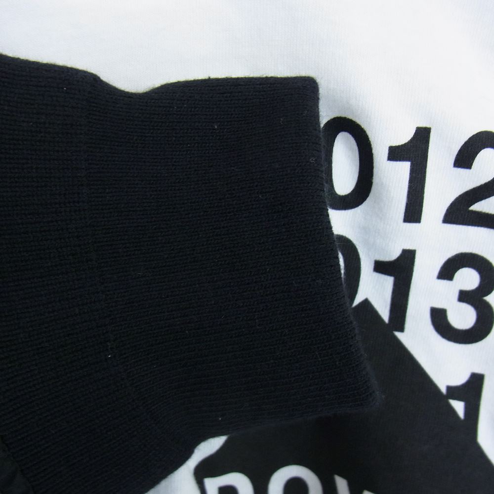Sacai サカイ 22-02881M Dover Street Market Ginza DSMG ドーバーストリートマーケット銀座 10周年限定 MA-1 スリーブ ドッキング 長袖 Tシャツ ホワイト系 2【新古品】【未使用】【中古】