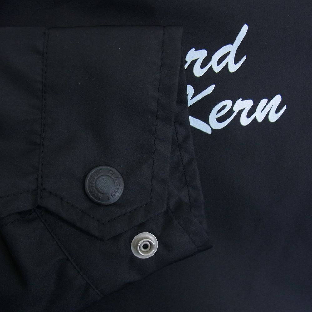 HYSTERIC GLAMOUR ヒステリックグラマー 23SS 02231AB10 RICHARD KERN/XX GIRLS リチャードカーン コーチジャケット ブラック系 S【新古品】【未使用】【中古】