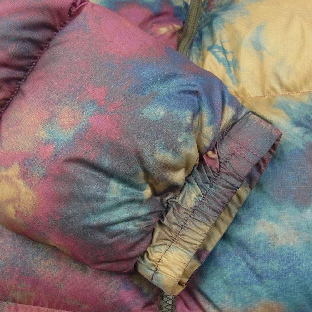 THE NORTH FACE ノースフェイス ND92235 NOVELTY NUPTSE JACKET ノベルティー ヌプシ ダウン ジャケット アイスダイアンテロブタン M【美品】【中古】