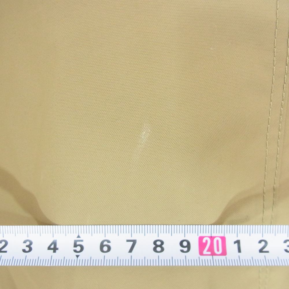 Eddie Bauer エディー・バウアー キルティング ライナー付き フードファー ナイロン ジャケット ベージュ ベージュ系 L【中古】