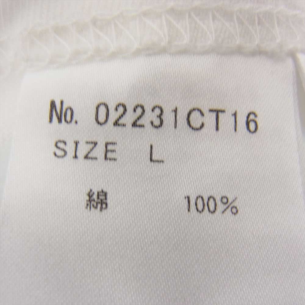HYSTERIC GLAMOUR ヒステリックグラマー 02231CT16 ALWAYS GOOD TIME オールウェイズ グッド タイム 半袖 Tシャツ ホワイト ホワイト系 L【新古品】【未使用】【中古】