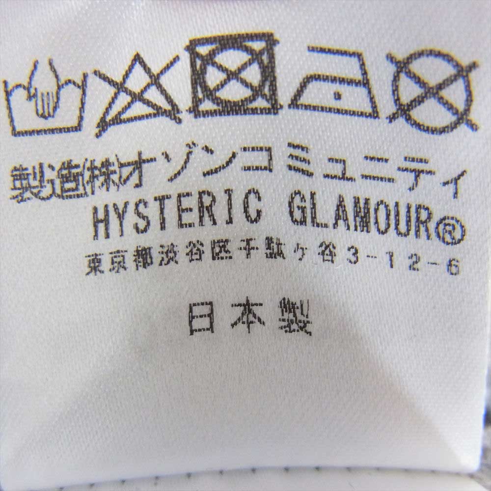 HYSTERIC GLAMOUR ヒステリックグラマー 02231CF07 HGAS WOMAN HEAD Zip up ウーマン ヘッド ジップアップ パーカー グレー系 L【中古】