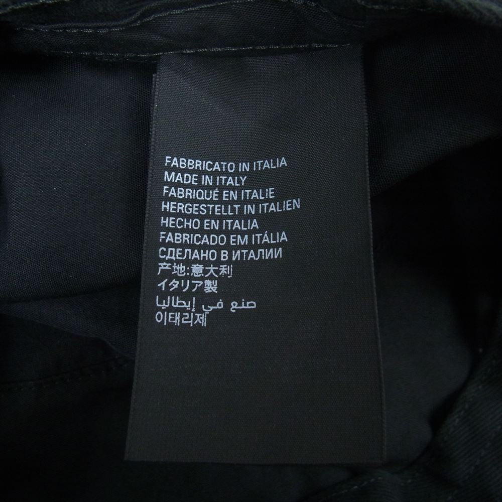 BALENCIAGA バレンシアガ 719120 410B2 ブランドロゴ タグ バケットハット ブラック系 M-60cm【中古】
