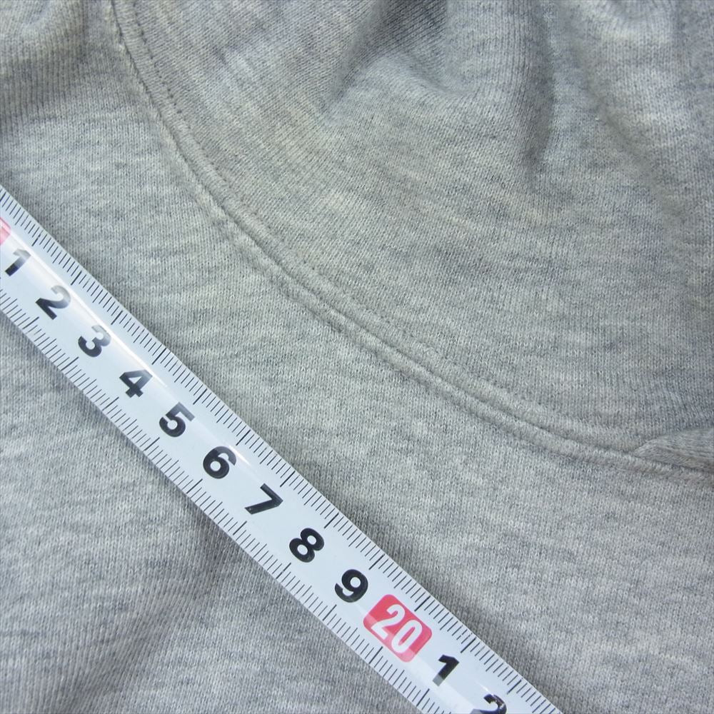 THE NORTH FACE ノースフェイス NT11901A スクエアロゴ バックプリント スエット パーカー グレー系 XL【中古】