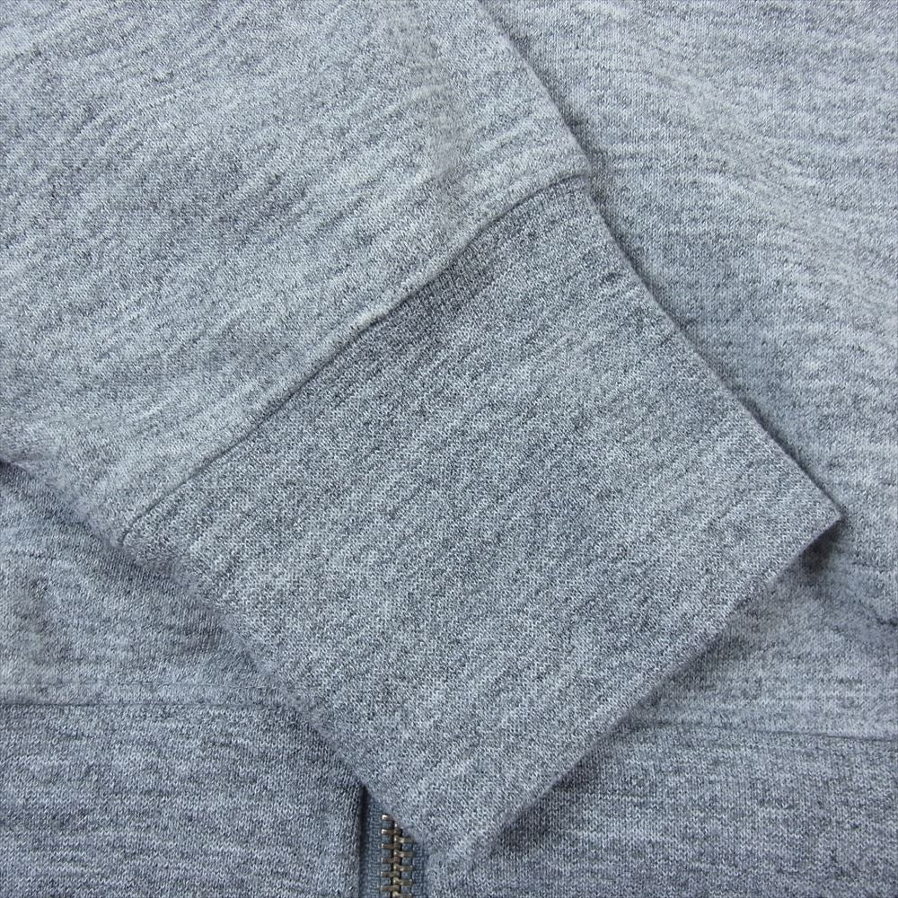 THE NORTH FACE ノースフェイス NT11952 SQUARE LOGO FULLZIP スクエアロゴ フルジップ スエット パーカー ミックスグレー XL【新古品】【未使用】【中古】