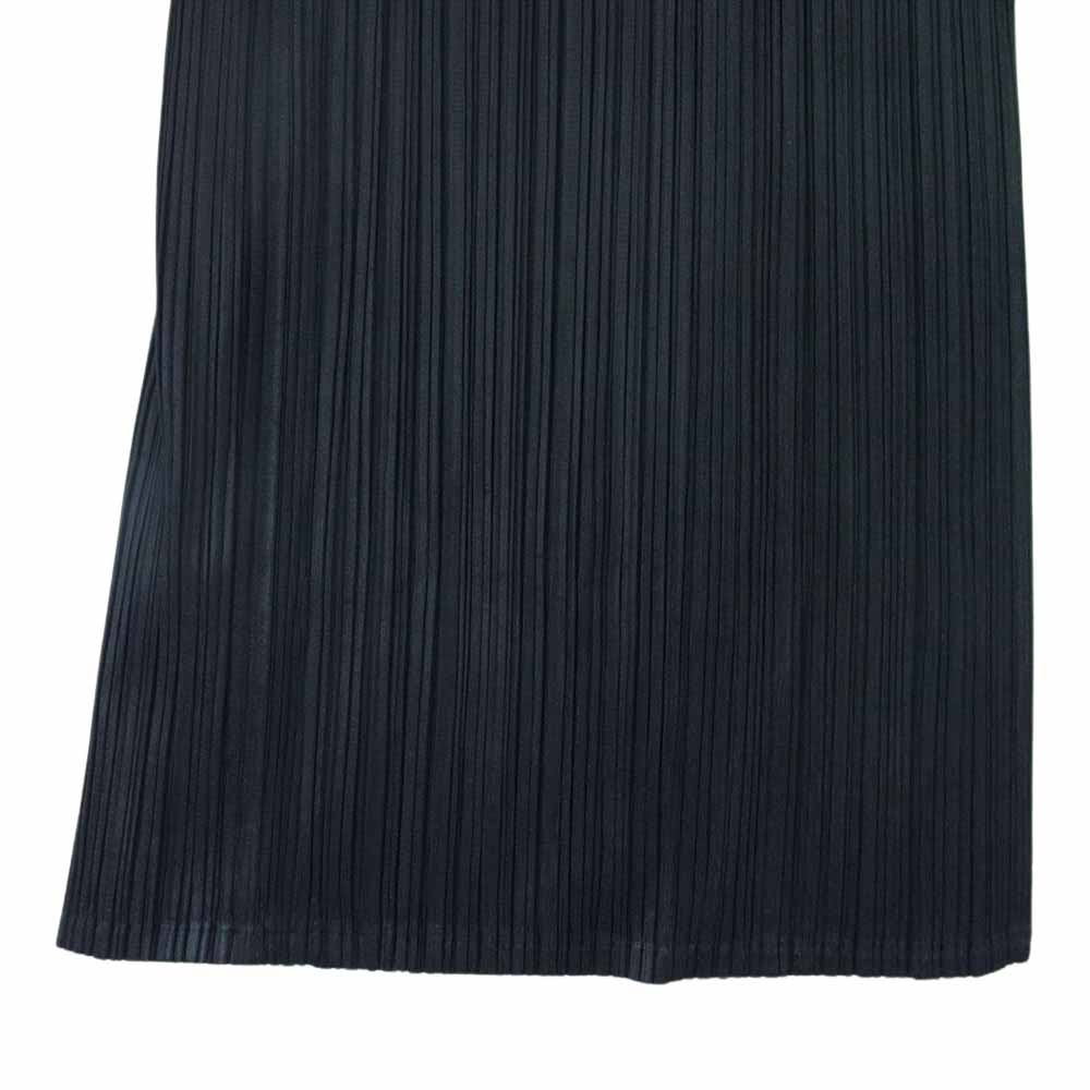 PLEATS PLEASE プリーツプリーズ イッセイミヤケ PP11-JF151 プリーツ加工 カラー切替 ラップパンツ マルチカラー系 2【美品】【中古】