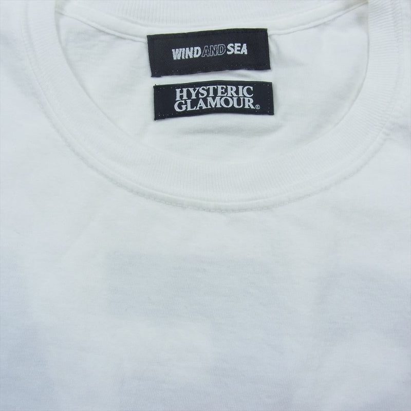 HYSTERIC GLAMOUR×wind and sea Tシャツ XL 灰Tシャツ/カットソー(半袖/袖なし)