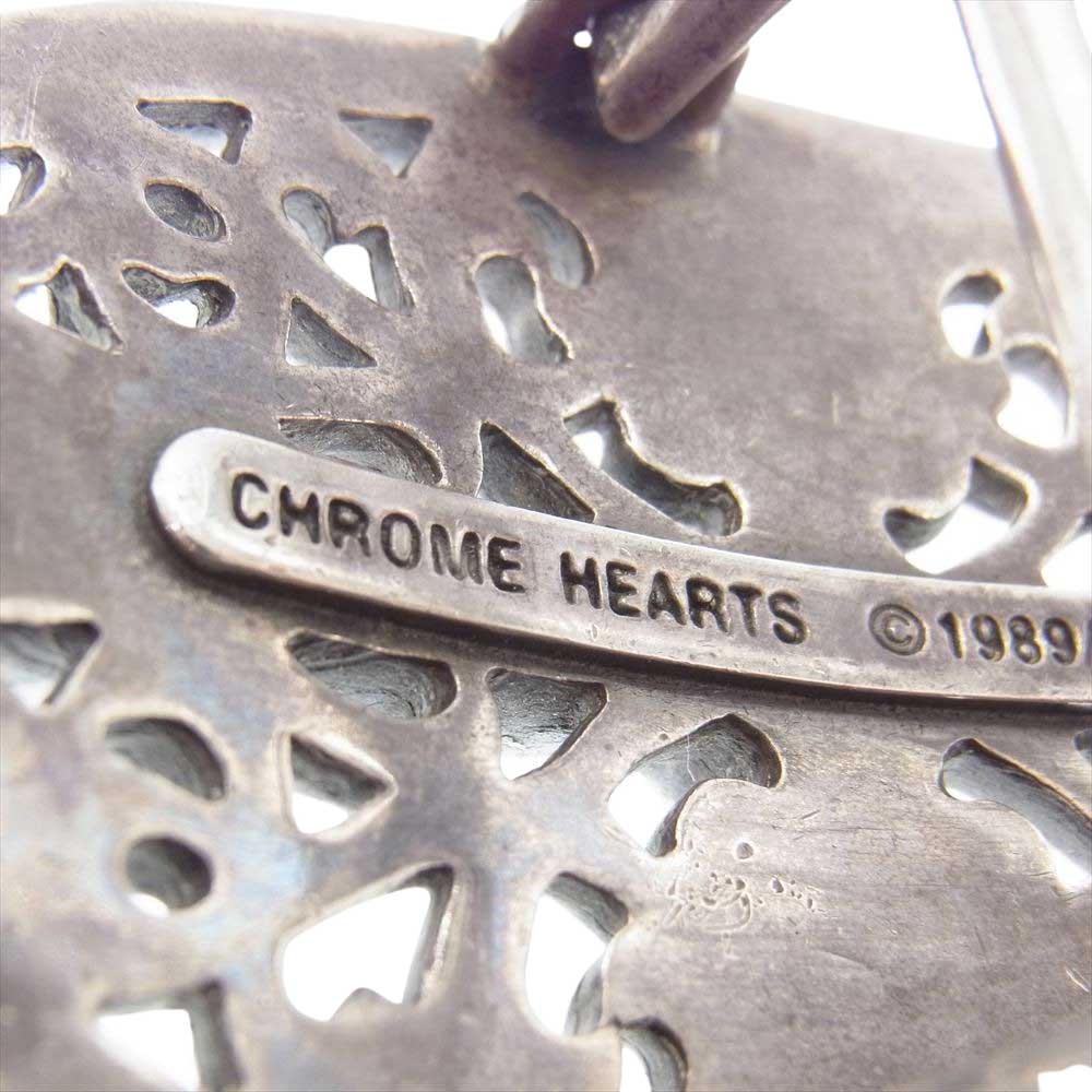 CHROME HEARTS クロムハーツ(原本無) BUCKL OVAL LG CROSS 1.5 クラシック オーバル クロス バックル シルバー系【中古】