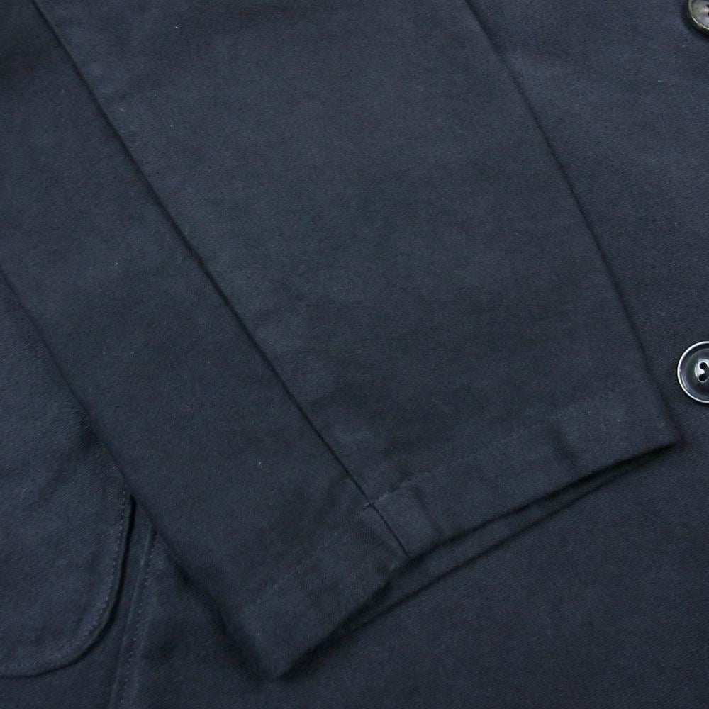 PORTER CLASSIC ポータークラシック 22AW 伊勢丹限定 MOLESKIN DOUBLE JACKET モールスキン ダブル ジャケット ネイビー系 M【中古】