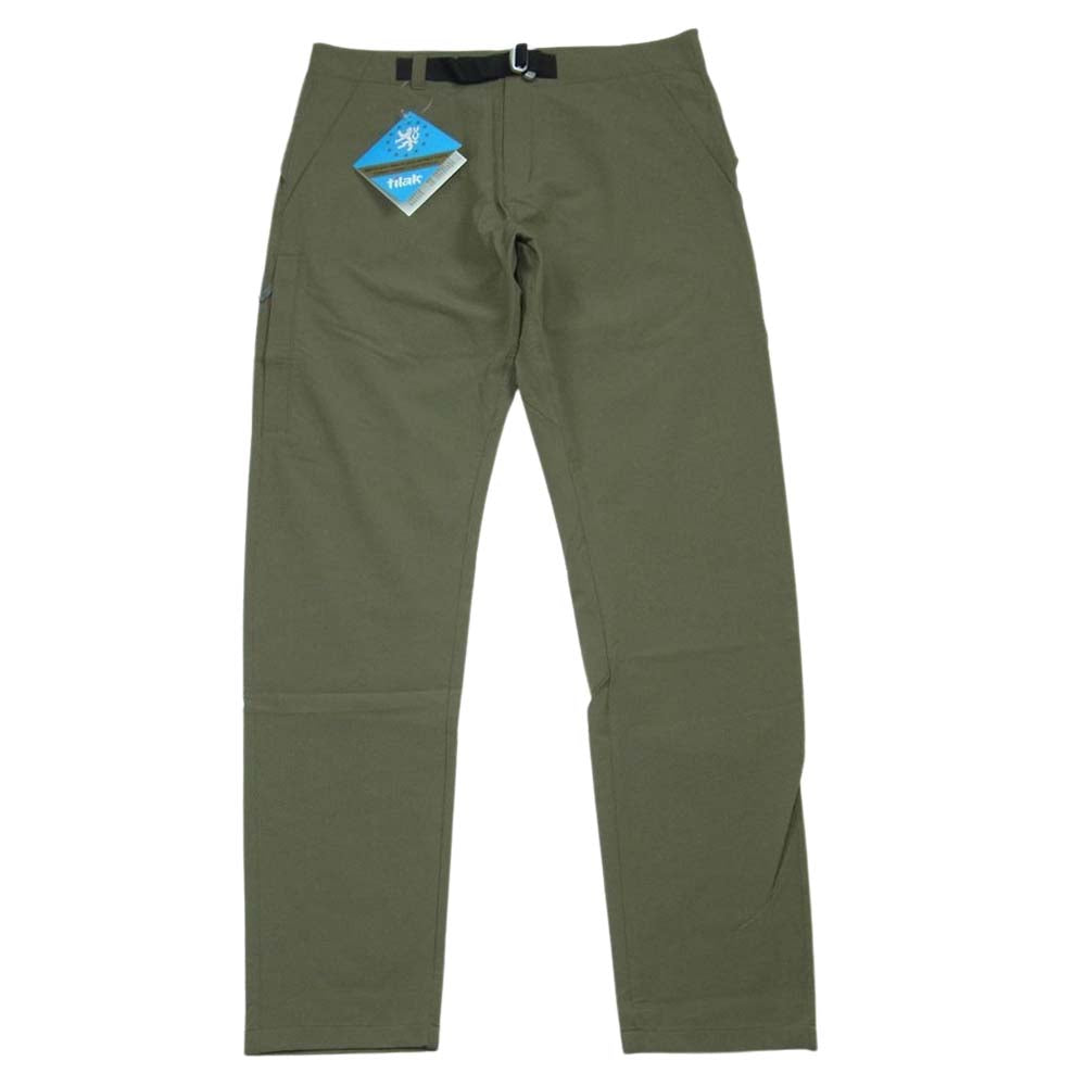 TILAK ティラック パンツ POUTNIK MONK PANTS モンクパンツ ストレッチテーパードパンツ カーキ グリーン系 XS【美品】【中古】 TILAK ティラック POUTNIK MONK PANTS ポートニック モンク ストレッチ