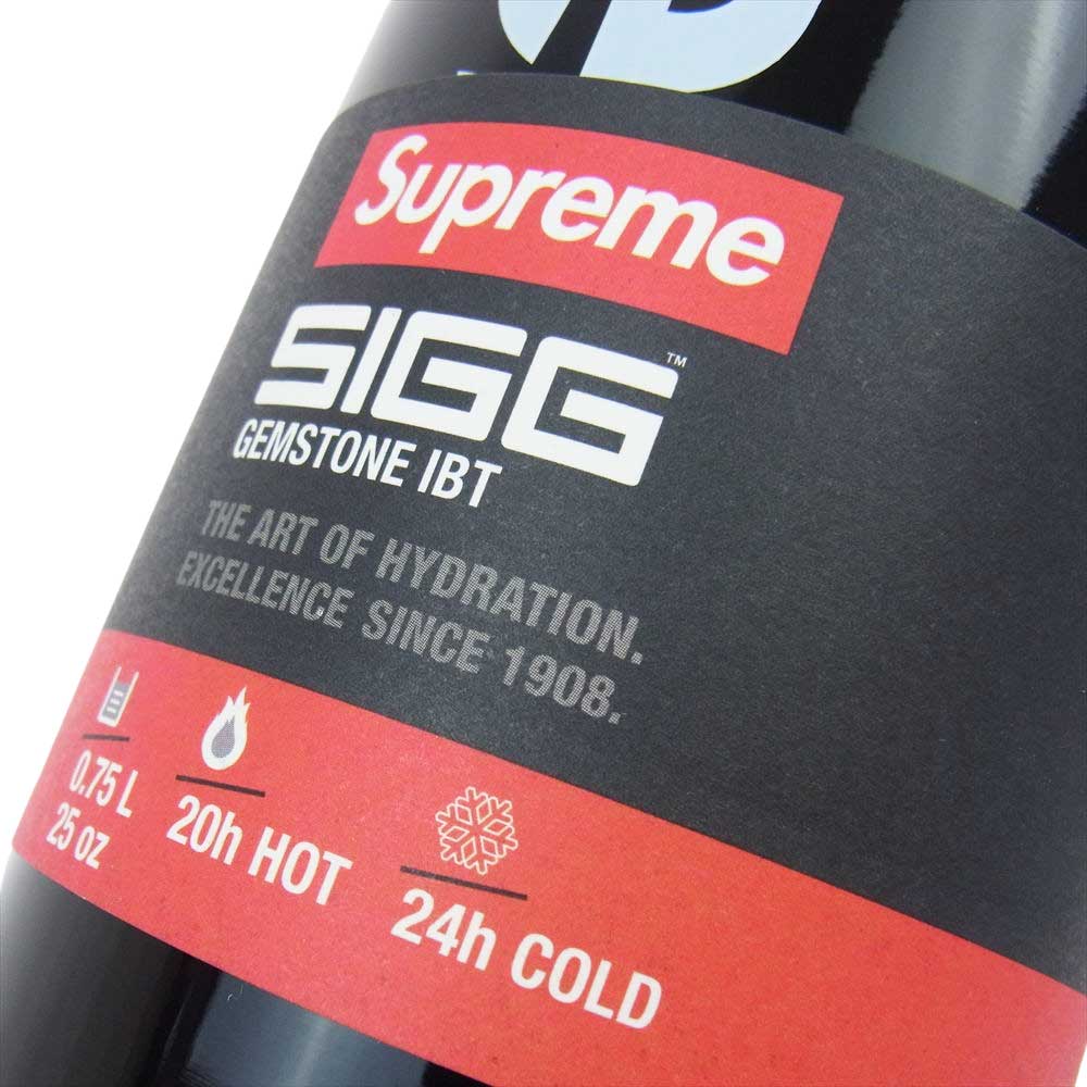 Supreme シュプリーム 20AW sigg vacuum insulated 0.75l bottle シグ サーモボトル 水筒  ブラック系【新古品】【未使用】【中古】