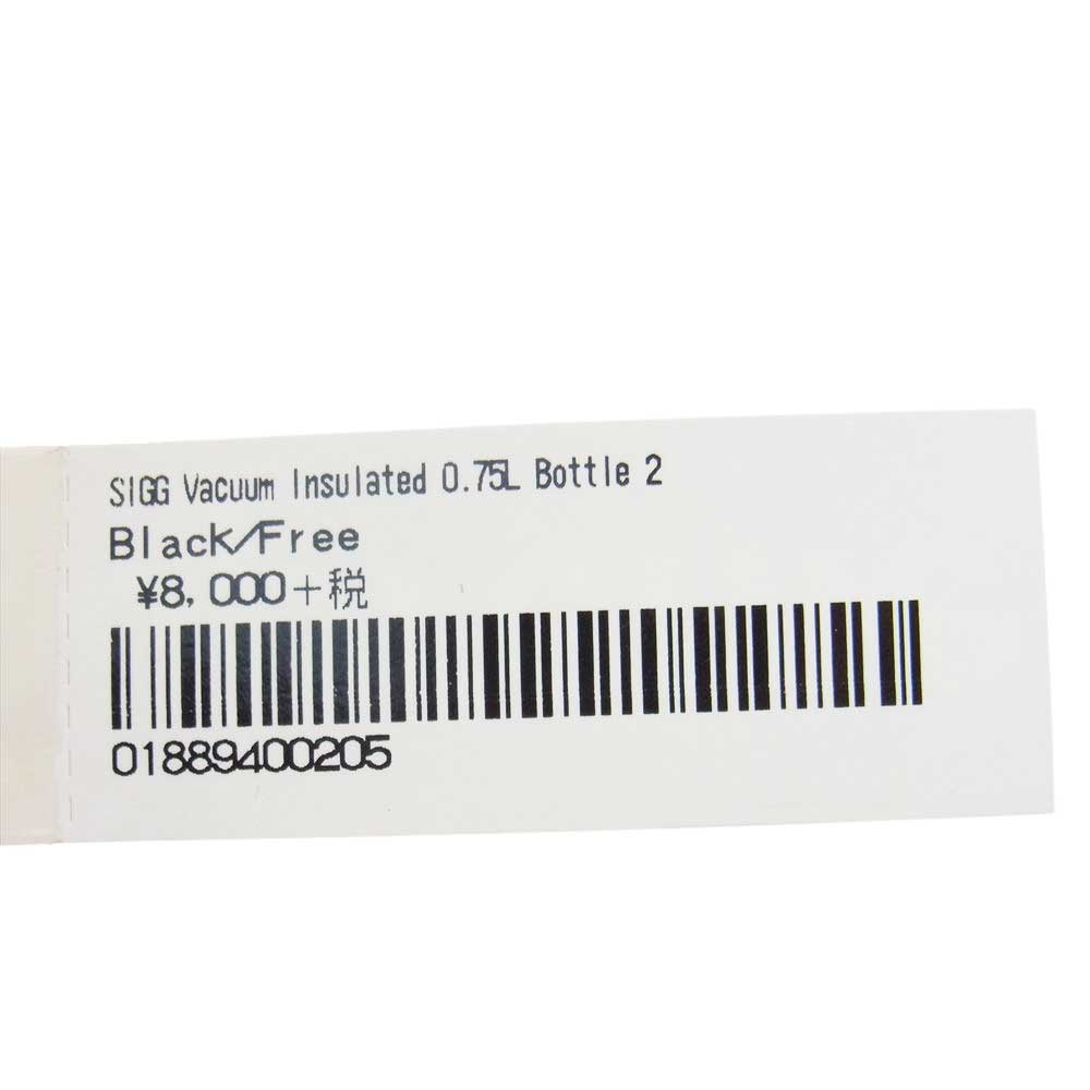 Supreme シュプリーム 20AW sigg vacuum insulated 0.75l bottle シグ サーモボトル 水筒 ブラック系【新古品】【未使用】【中古】