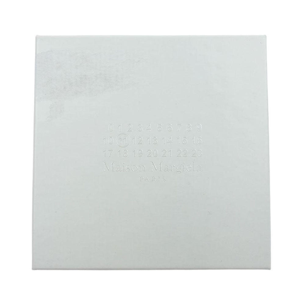 MAISON MARGIELA メゾンマルジェラ 11ライン SM1UY0053 シルバー925 平打ち ロゴ バングル ブレスレット シルバー系【中古】