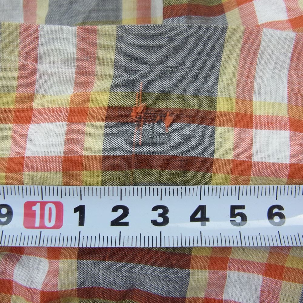 ハーパー 60s オープンカラー 長袖 チェック シャツ マルチカラー系 M【中古】